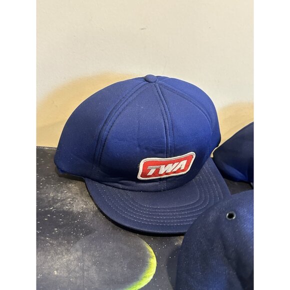 Vintage TWA Winter SnapBack Hats‎ Lot 3 - Picture 2 of 10
